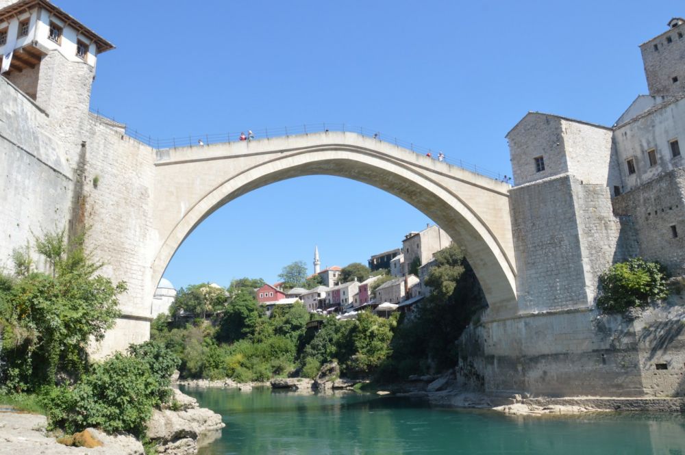 Mostar: znovu postavený starý most