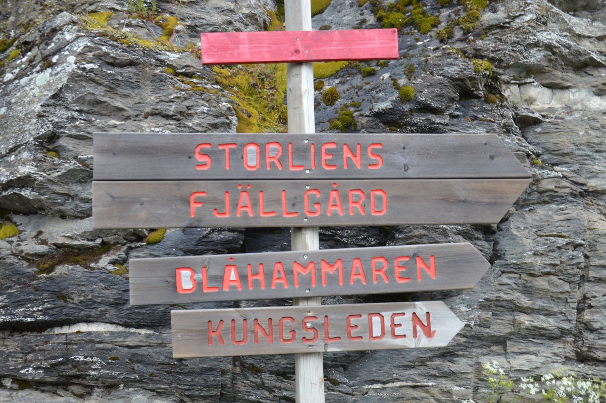 Pohoří Jämtlandsfjällen, střední Švédsko, začátek (jižní) Kungsleden
