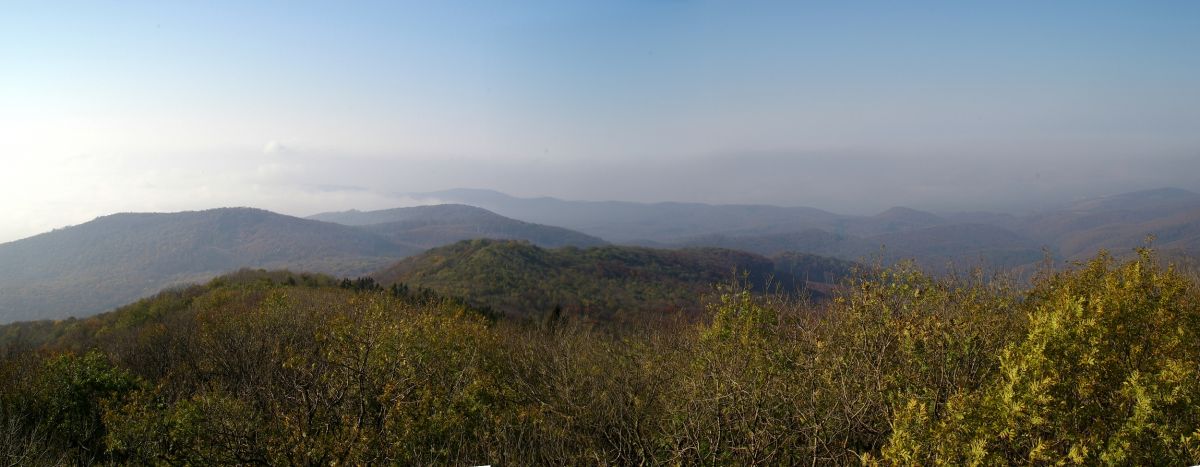 Panorama z Marhátu