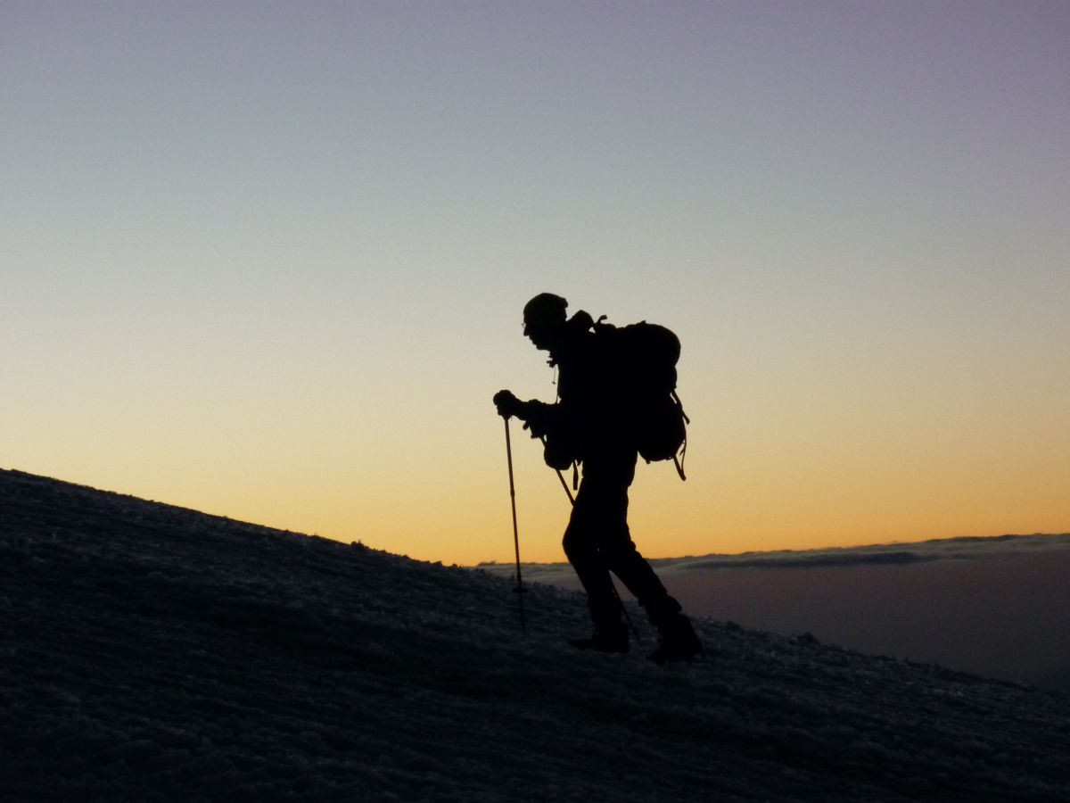 Kavkaz, ranní výstup na Elbrus