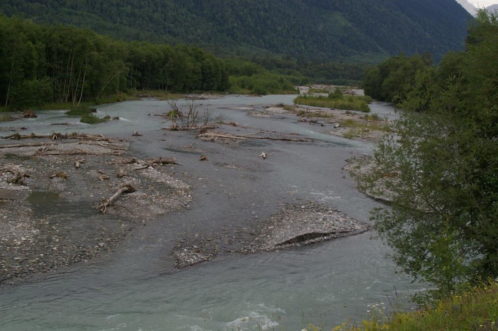 Kavkaz, řeka Aksaut