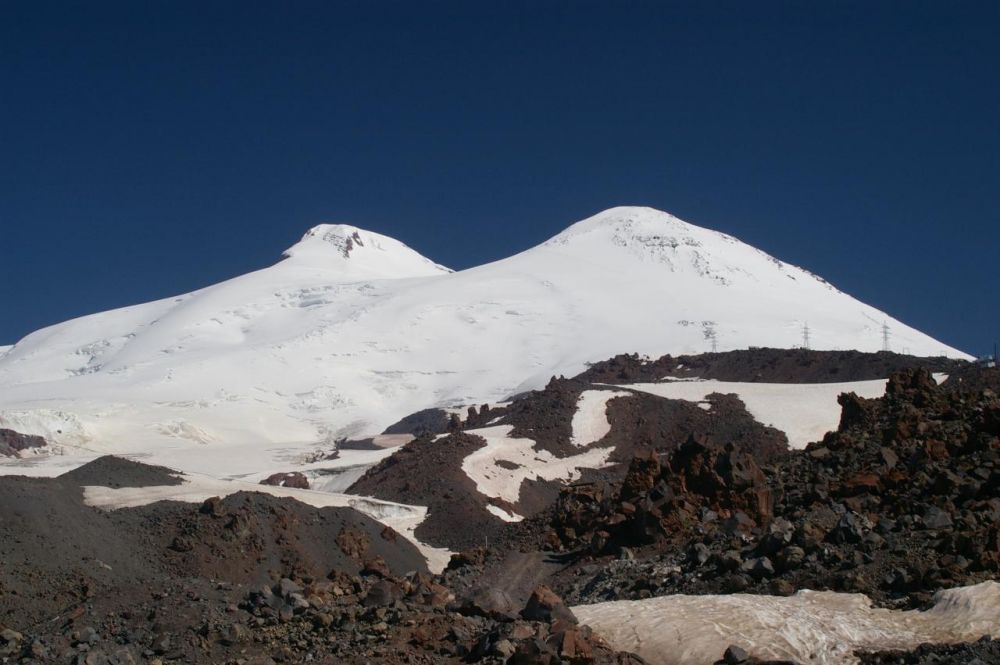 Elbrus od lanovky