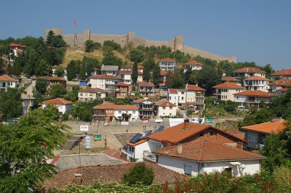 Ohrid, staré město a pevnost