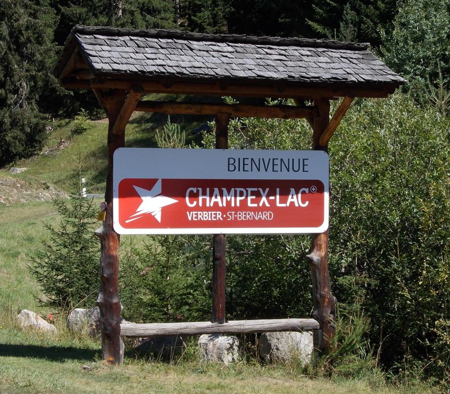 Vítejte u jezera Champex