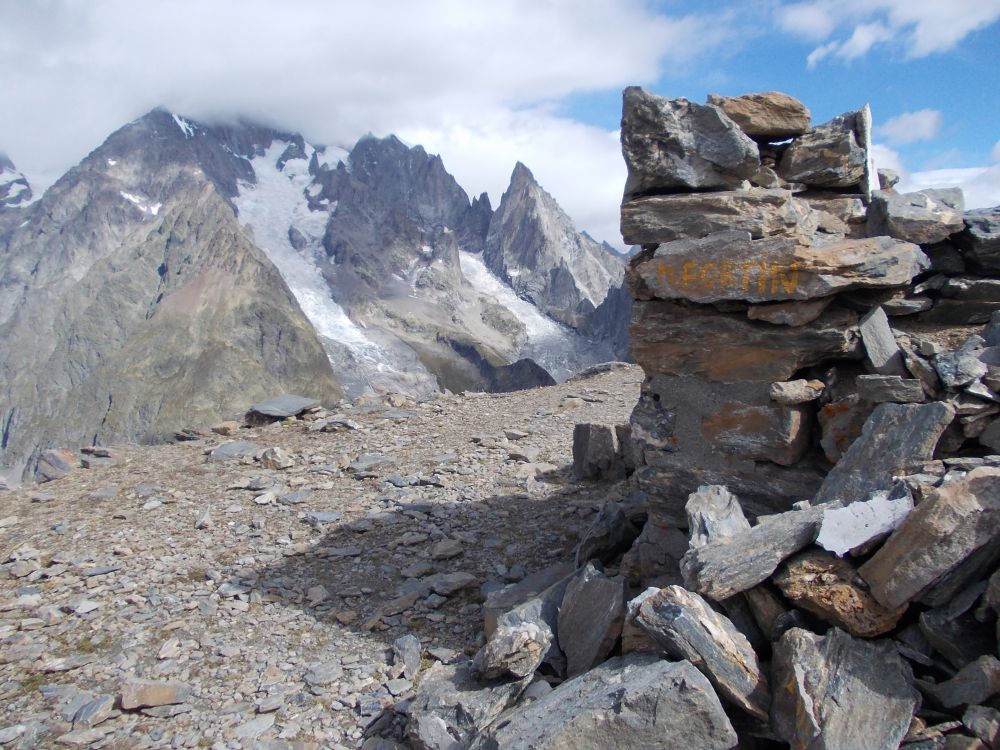 na Mont Fortin (2758 m,nejvyšší bod naší cesty)