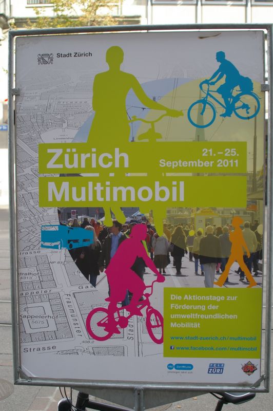 Curych - město nejen cyklistů