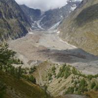 Popis: Ledovec z Mt Blanku (Itálie)
