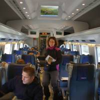 Popis: Ve vlaku Visp-Bern