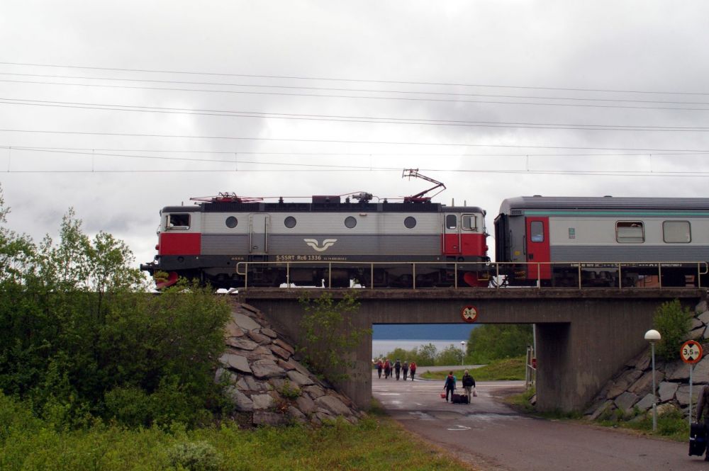 Abisko - vlak