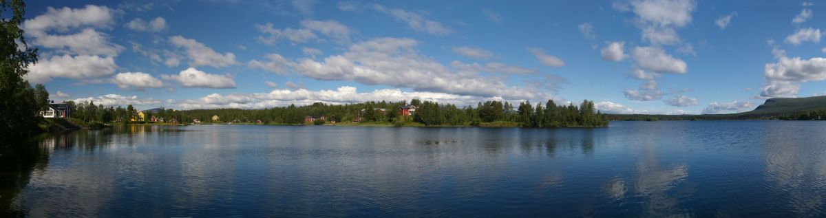 Jäckvik - náš cíl na Kungsleden