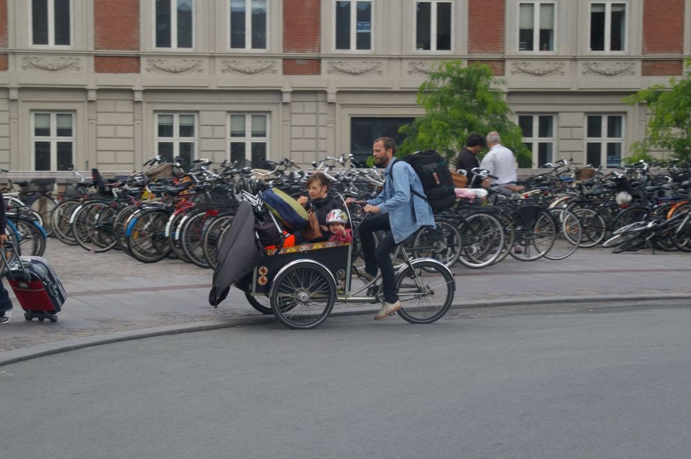 Kodaň - cyklisté všude