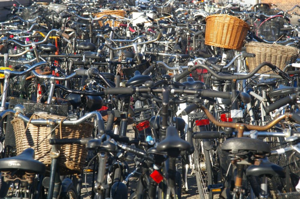 Kodaň - bicykli všude