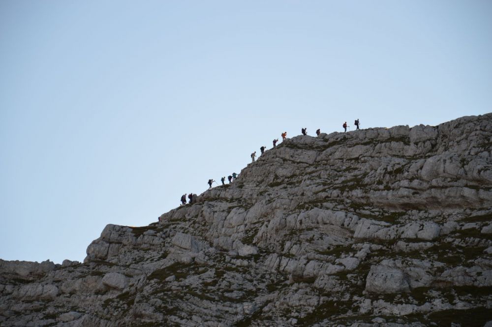 Výstup na Gamsovec