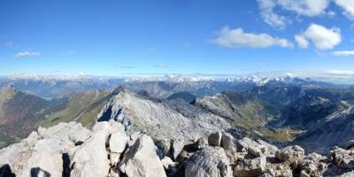 Popis: Panoráma z vrcholu Krnu