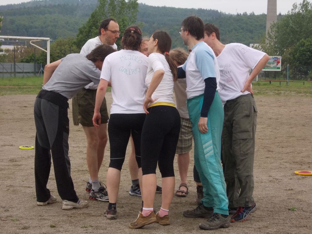 Frisbee - Mejdla v pokřiku