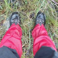 Popis: Zmáčené boty