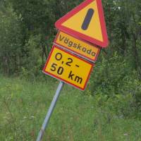 Popis: Ritsem - dopravní značka