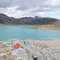 Popis: Jezero Sorjos (Norsko)