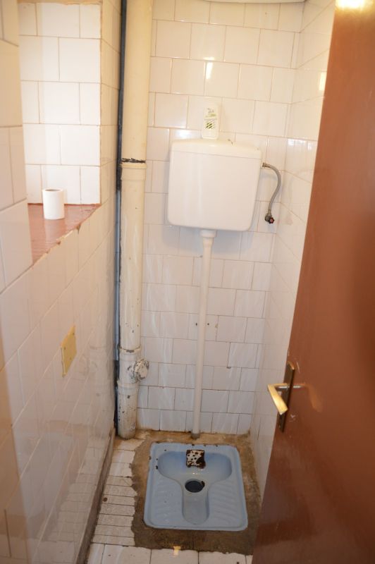 Městečko Bileća: turecké toalety