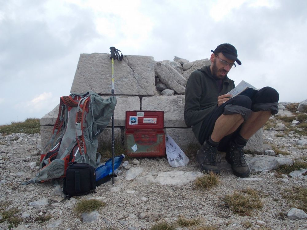 Na nejvyšší hoře Volujaku, hoře Vlasula (2336 m)