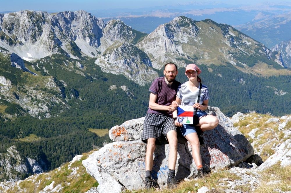 Na nejvyšší hoře Bosny a Hercegoviny, na Bosankém Maglići (2386 m)