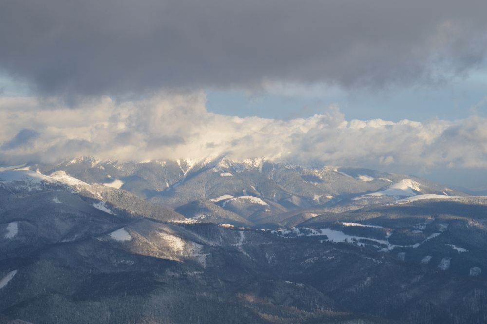 Nízké Tatry z Križné