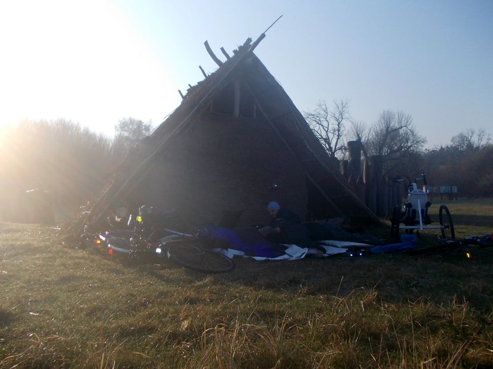 Východ slunce na Pohansku