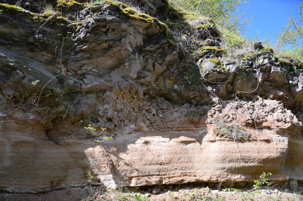 Čedičový lom Mačacie, unikátní geologické vrsty