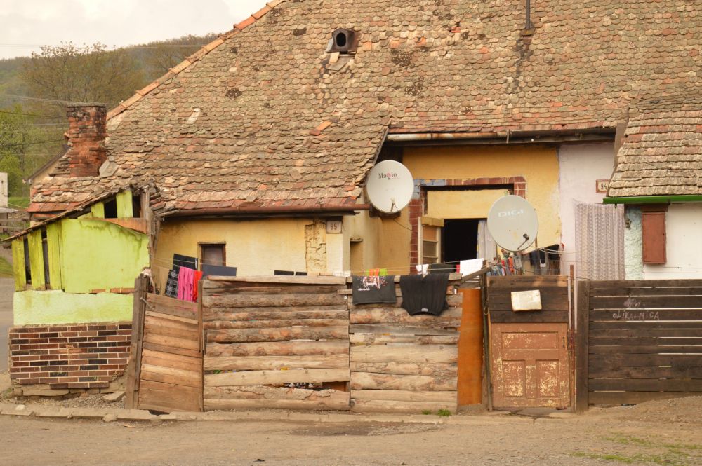 Ves Bulhary u Fiľakovo, domeček nejchudších