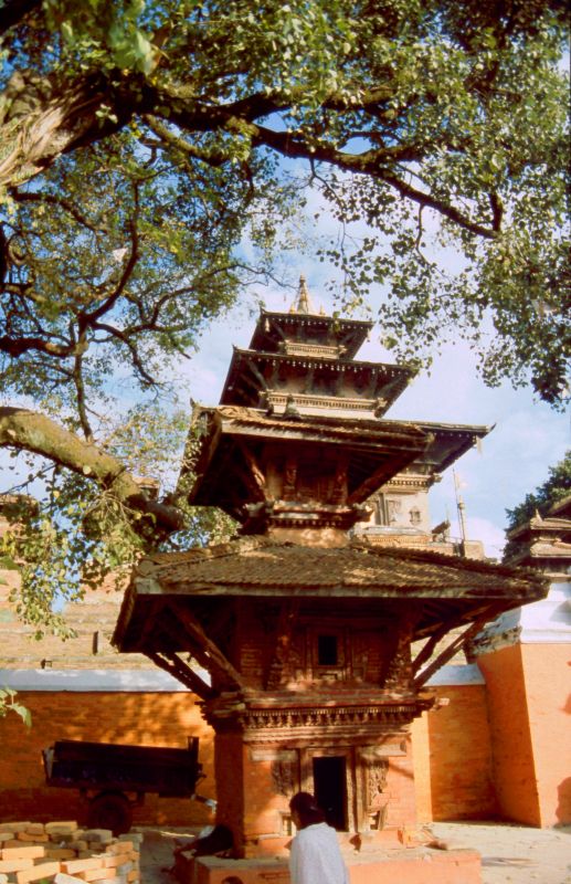 Centrum Káthmándú - náměstí Durbar: Taleju Temple