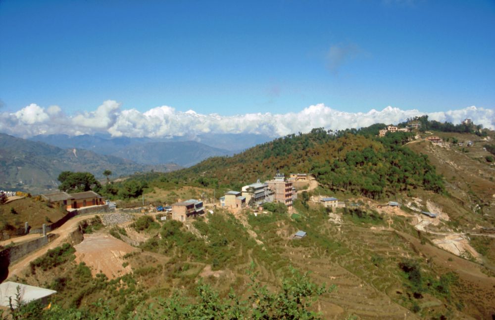 Nagarkot, osada nad Káthmándú