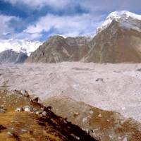 Popis: Gokyo, Ledovec Ngozumba