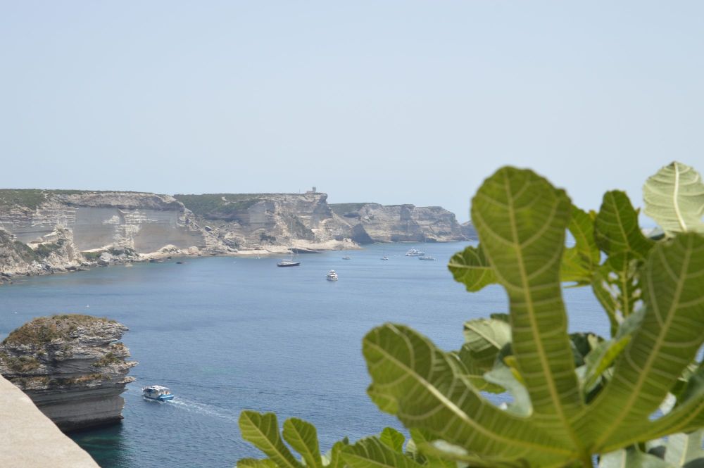 Bonifacio, město na úplném jihu Korsiky