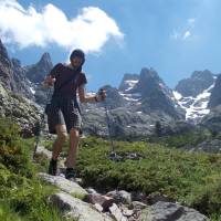 Popis: Sestup z Monte Cinto