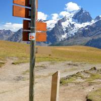 Popis: La Meije (3980 m) z planiny Emparis