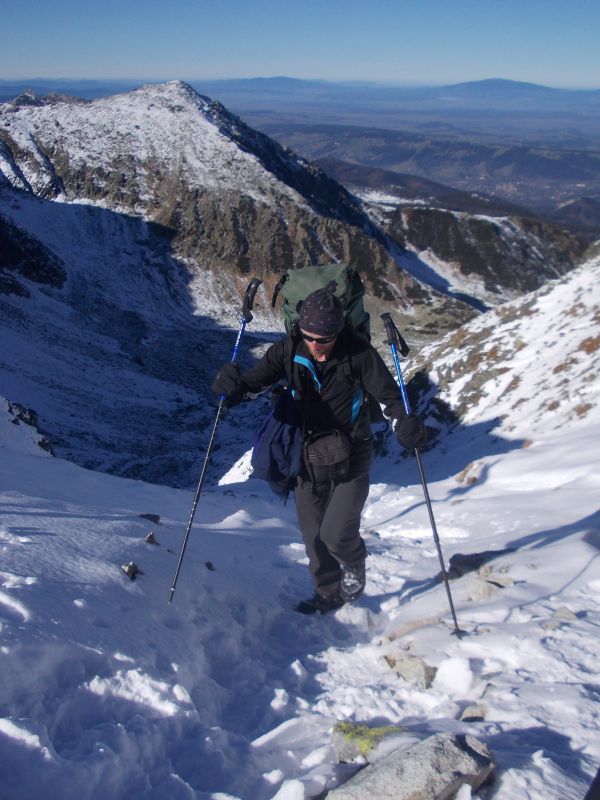 Koudy v sedle  Krzyżne (2112 m)