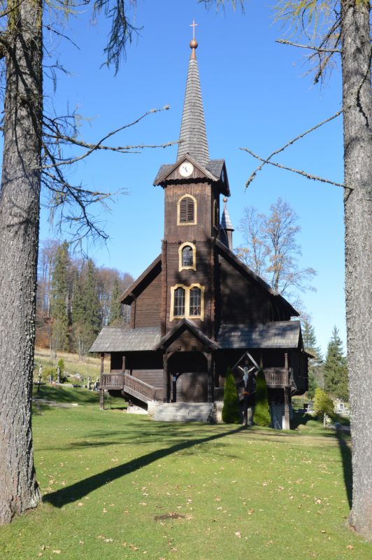 Tatranská Javorina, dřevěný kostel