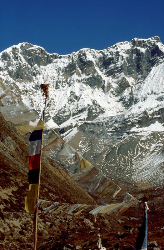 Chhulu West(6420 m), jihozápadní stěna