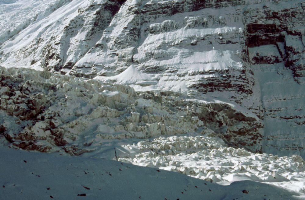 Ledovec přímo pod Dhaulágirí I