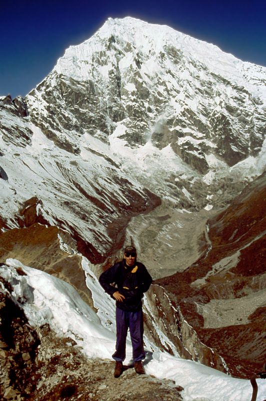 Langtang Lirung (7245 m) a Pavouk