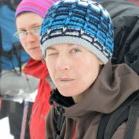 Popis: Míša v sedle Lamingsattel (1677 m n.m.)