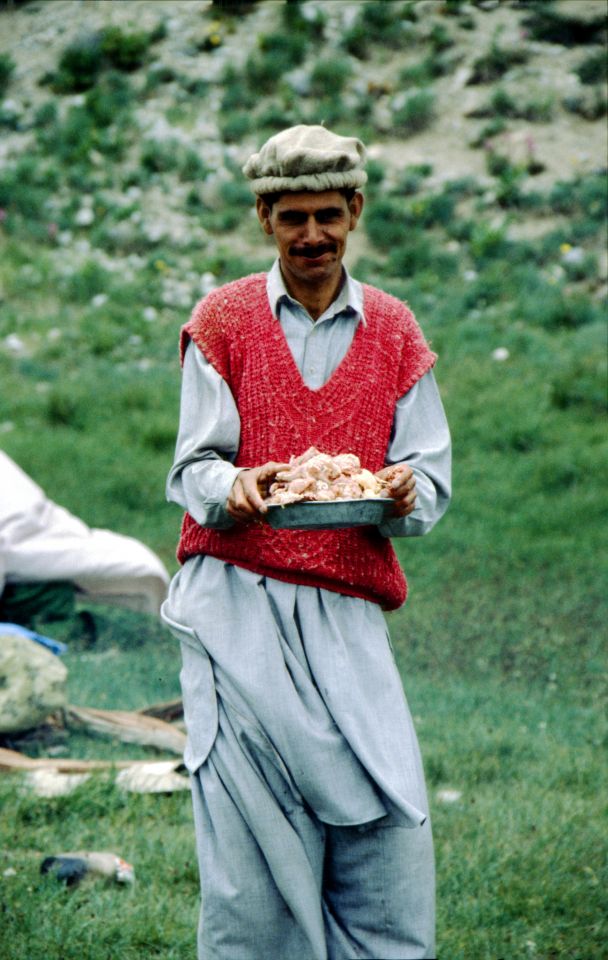 Pláně Deosai Plains, nabídka oběda