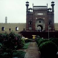 Popis: Láhaur, mešita Badšahi