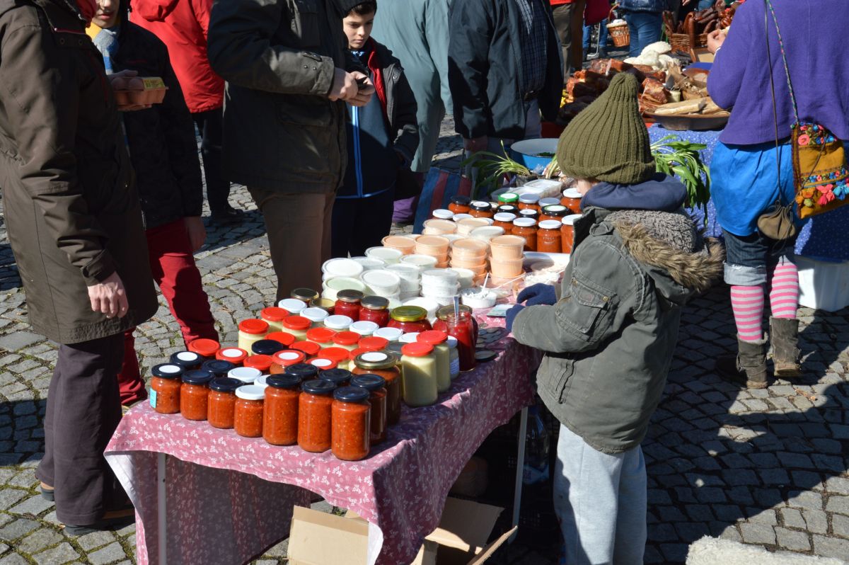 Nagymaros, velikonoční trh, aneb místní pro místní