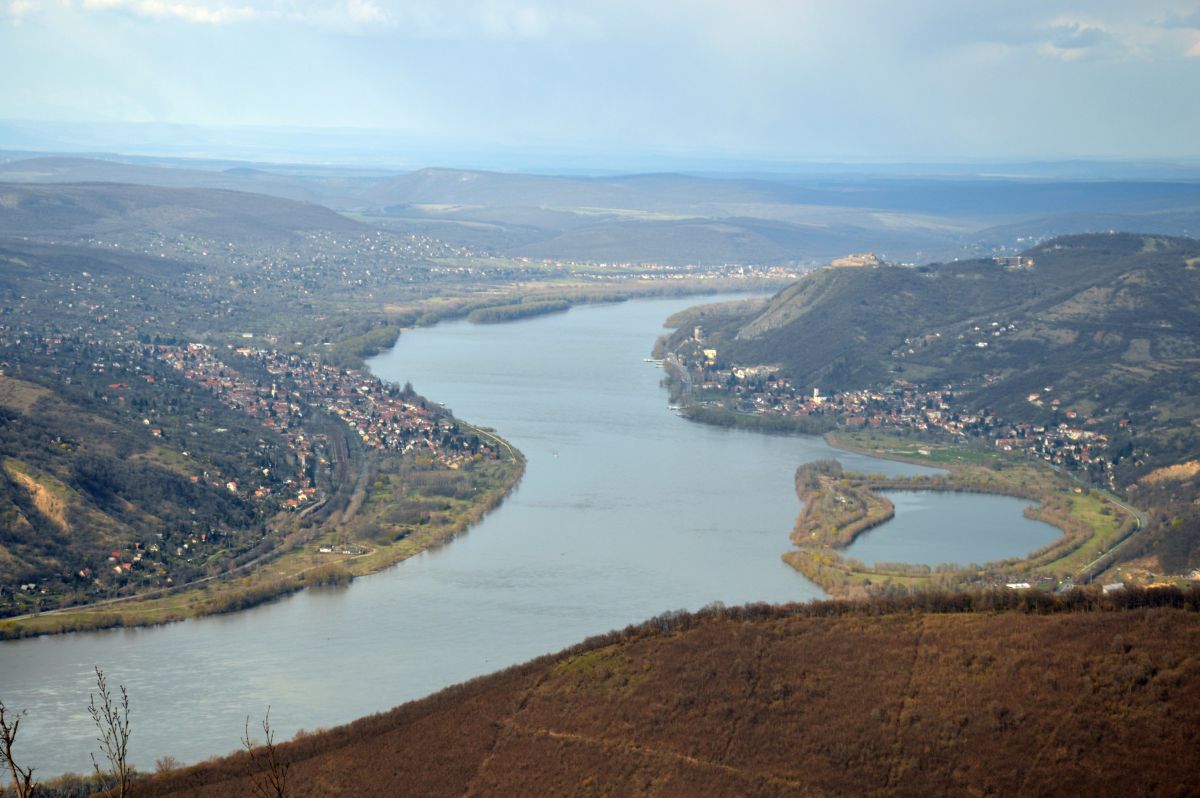Vyšehradské vrchy, Predikaloszek, vyhlídka na Ohbí Dunaje