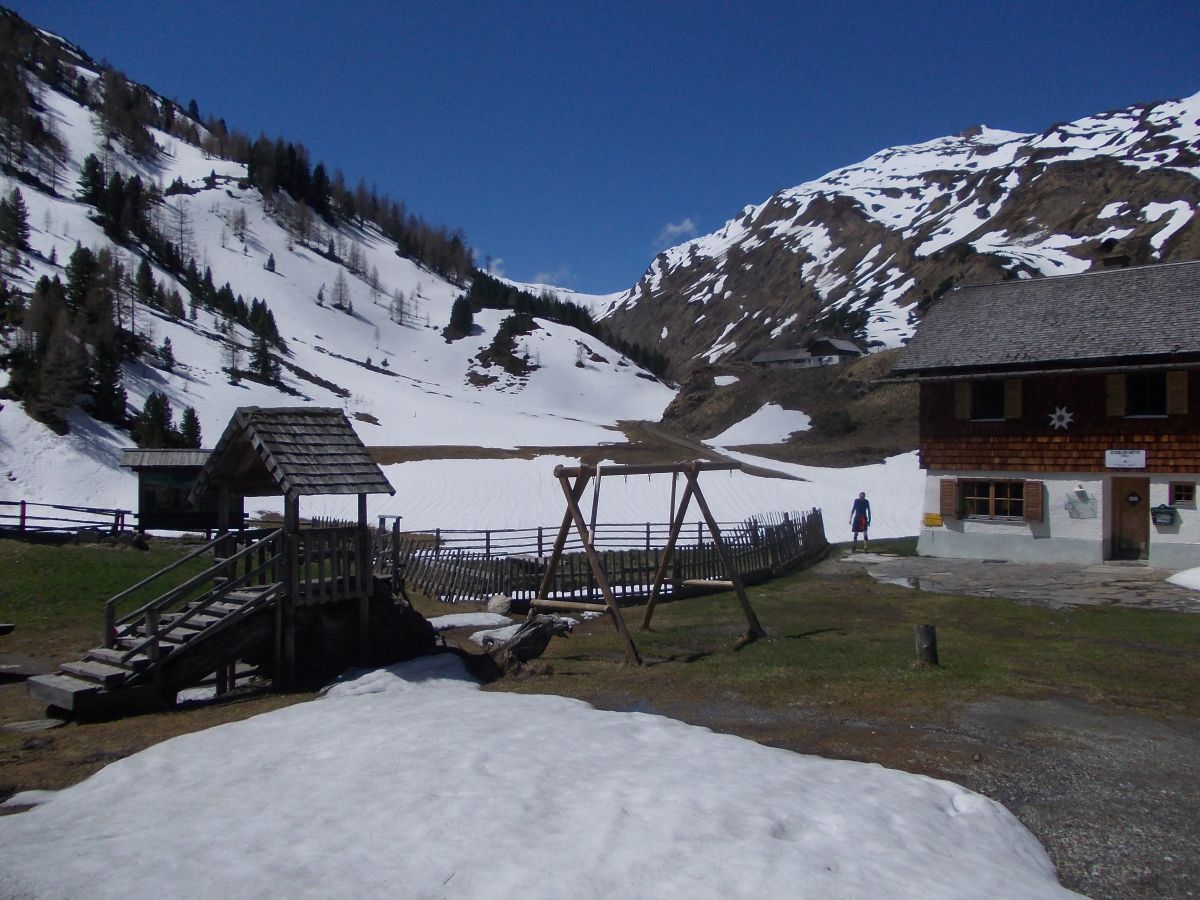 U Sticklerhütte, 1760 m. n m.