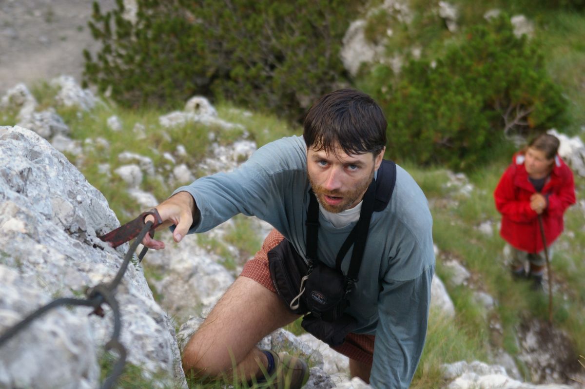 Bob na skalách Piatra Craiuliu