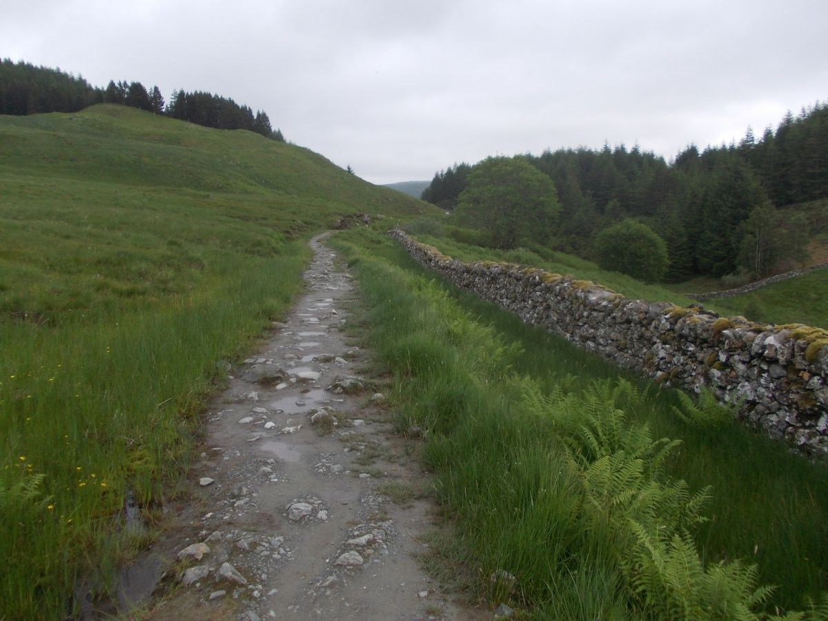 Na West Highland Way: údolí Glen Falloch