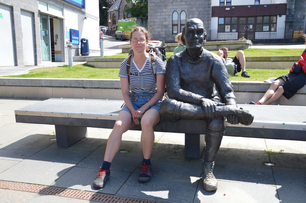 Fort William, konec  West Highland Way, celkem asi 155 km (bez odboček).