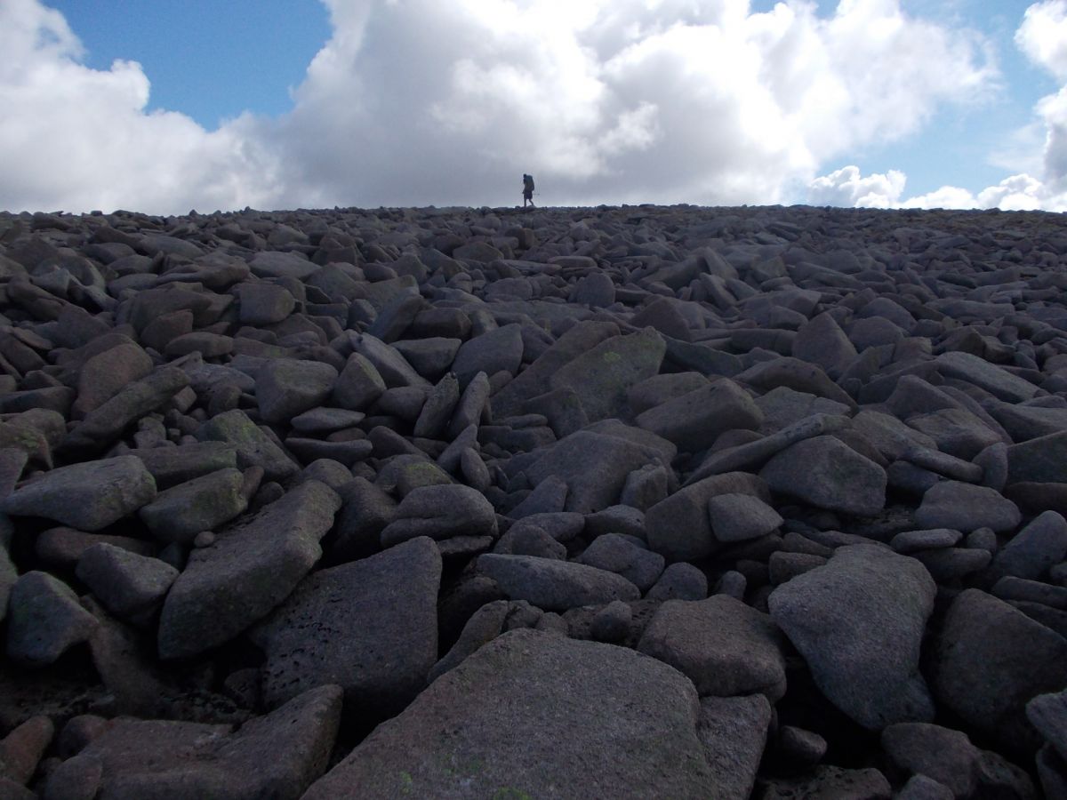 Cairngorm, výstup na Ben Macdui